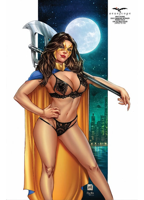 Mike Krome - 2023 Diamond Retailer March Gold Collectible Cover - LE 199 - Zenescope Entertainment Inc