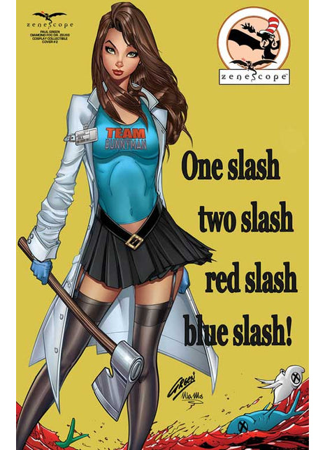 Paul Green - Diamond FOC Dr. Zeuss Cosplay Collectible Cover #2 - Zenescope Entertainment Inc