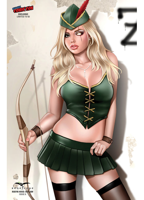 Robyn Hood: Outlaw #6 - Cover F - LE 50 - Zenescope Entertainment Inc