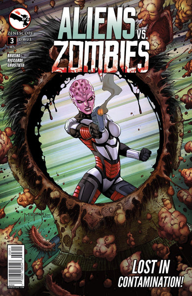Aliens vs. Zombies #3 | Shop Zenescope – Zenescope Entertainment Inc