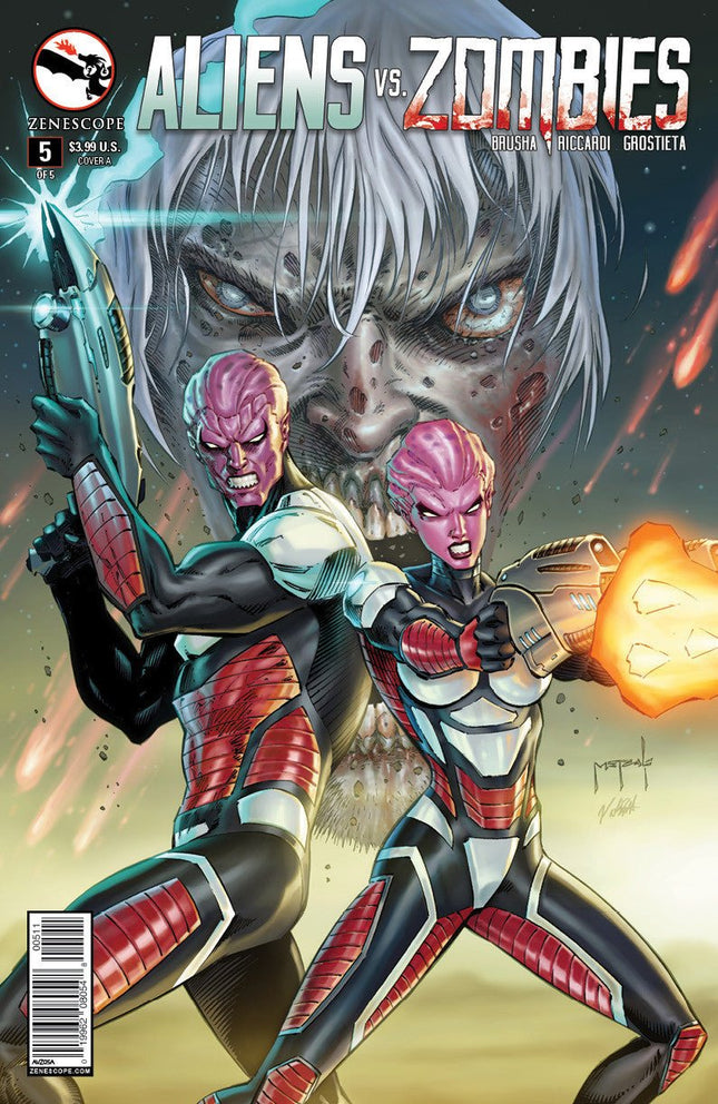 Aliens vs. Zombies #5 - AVZ05A Pick H4H - Zenescope Entertainment Inc