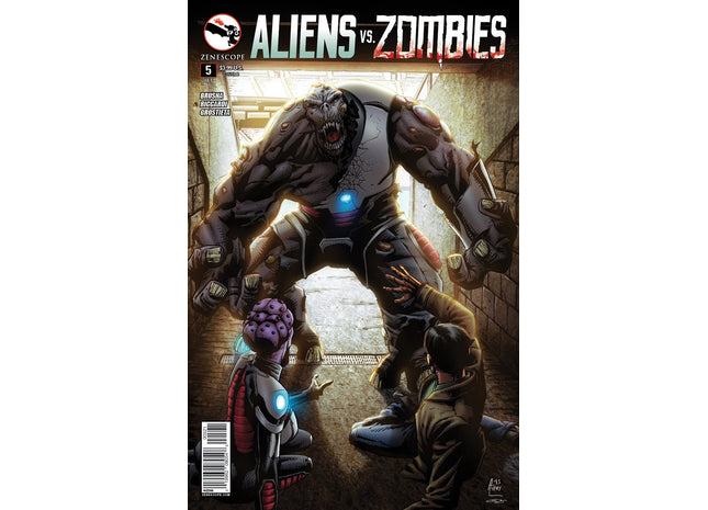 Aliens vs. Zombies #5 - AVZ05B Pick H4H - Zenescope Entertainment Inc