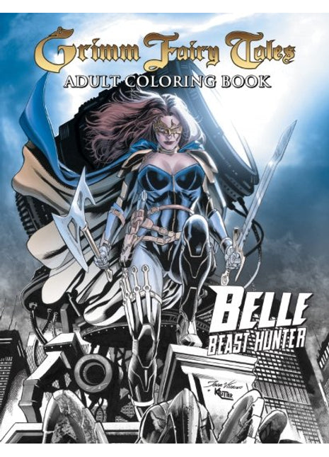 Belle: Beast Hunter Adult Coloring Book - BELLECOLORING01 PICK H2I / 450 - Zenescope Entertainment Inc