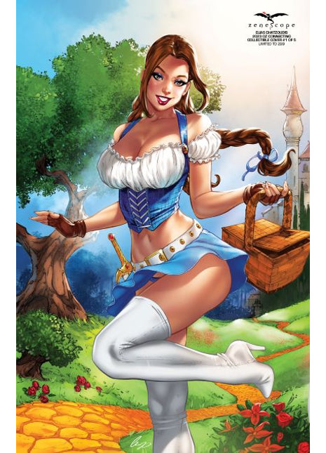 Elias Chatzoudis - 2023 Oz Connecting Collectible Cover #1 of 5 - LE 299 - BELLEDFN Pick E2 - Zenescope Entertainment Inc