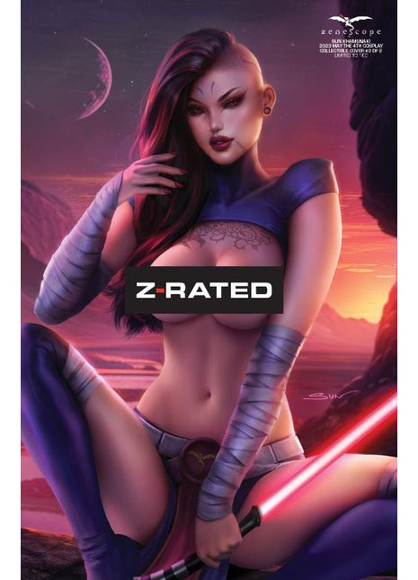 Sun Khamunaki - 2023 May the 4th Cosplay Collectible Cover - #2 of 2 - LE 100 - BELLEFBG Pick AA3 - Zenescope Entertainment Inc