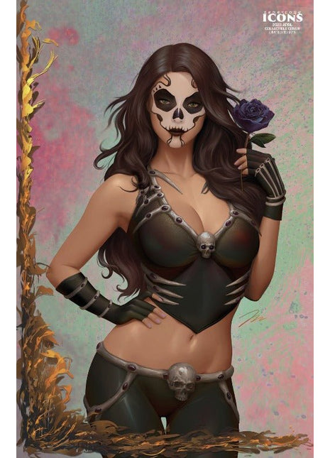 Meguro - 2023 April Icons Collectible Cover - LE 275 - BELLEFBH Pick M3 - Zenescope Entertainment Inc