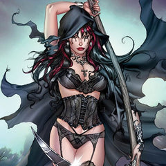 Michael Dooney - 2021 Diamond Retailer October Gold Collectible Cover - LE 150 - BELLEHHF - Zenescope Entertainment Inc