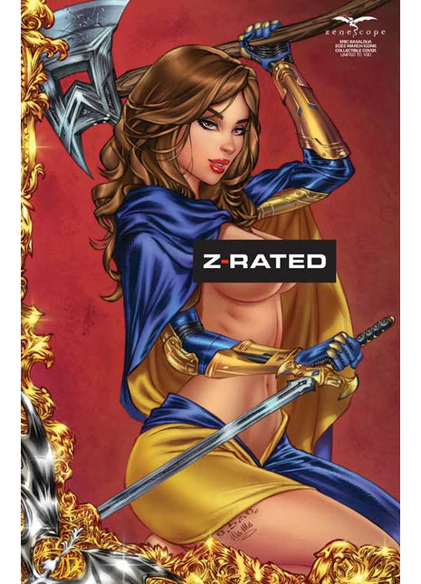 Eric Basaldua - 2022 March Icons Collectible Cover - LE 100 - BELLEQOSH Archive Pick AN3 - Zenescope Entertainment Inc