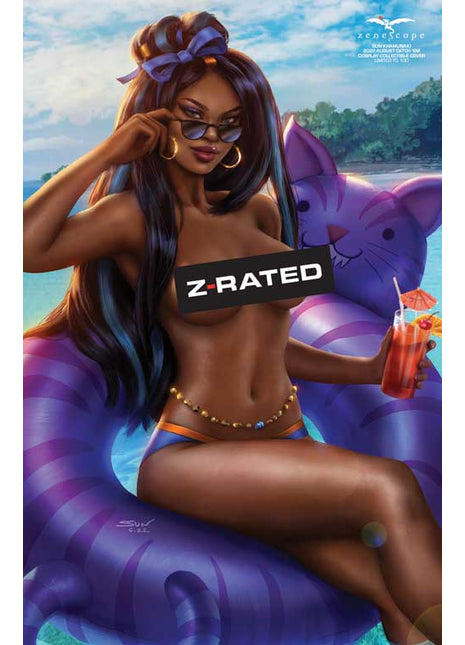 Sun Khamunaki - 2022 August Catch 'Em Cosplay Collectible Cover - LE 100 - BELLEROSJ - Zenescope Entertainment Inc
