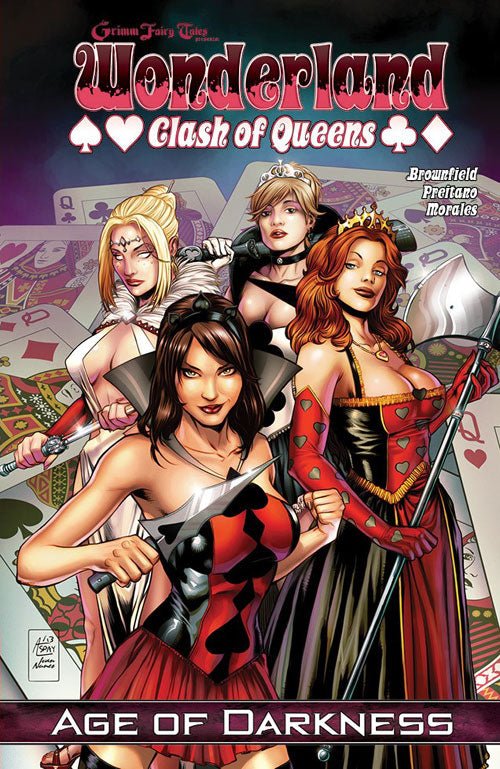 Wonderland: Clash of Queens Graphic Novel - CLASH01A - Zenescope Entertainment Inc