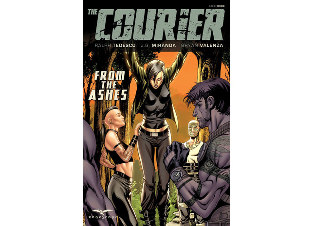 The Courier #3 - COUR03B Pick B1M - Zenescope Entertainment Inc