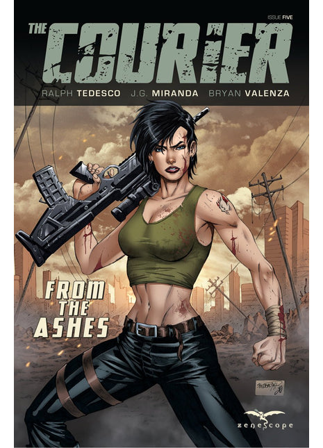 The Courier #5 - COUR05A Pick B1N - Zenescope Entertainment Inc