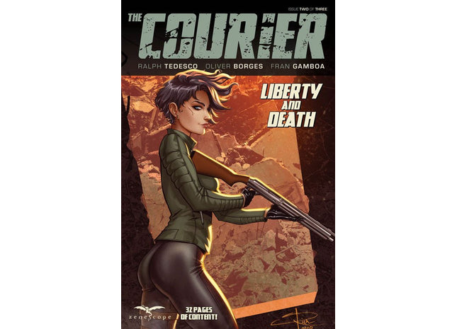 The Courier: Liberty & Death #2 - COURLD02B PICK L1G - Zenescope Entertainment Inc