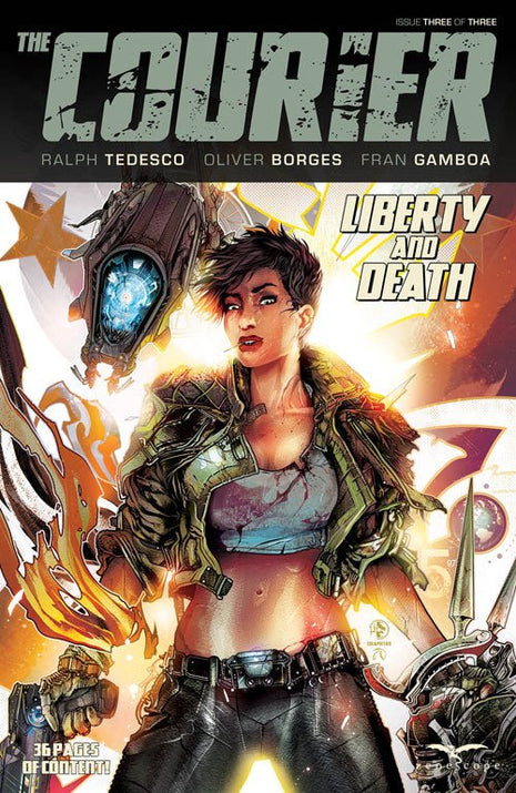 The Courier: Liberty & Death #3 - COURLD03A L1H - Zenescope Entertainment Inc