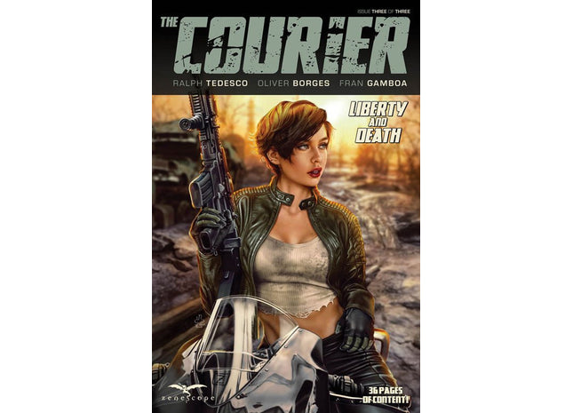 The Courier: Liberty & Death #3 - COURLD03B L1H - Zenescope Entertainment Inc