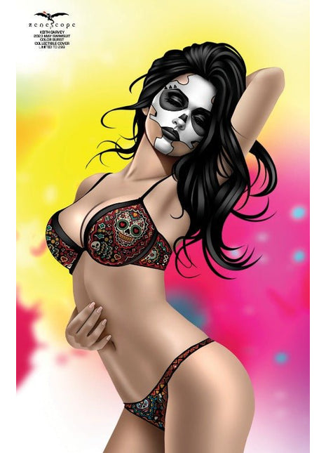 Keith Garvey - 2023 May Swimsuit Color Burst Collectible Cover - LE 299 - CVSQOH01E Pick V2 - Zenescope Entertainment Inc