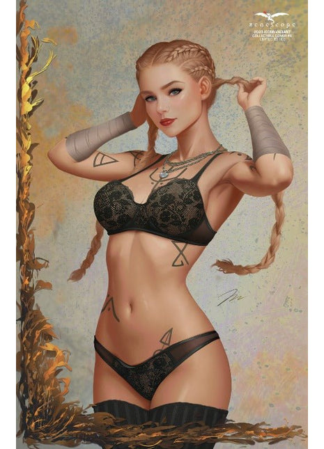 Meguro - 2023 Icons Variant Collectible Cover #6 - LE 100 - CVSQOH01L Pick P2 - Zenescope Entertainment Inc