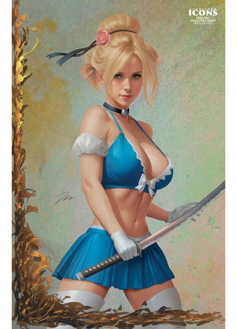 Meguro - 2023 July Icons Collectible Cover - LE 275 - CVSQOH02G Pick G5 - Zenescope Entertainment Inc