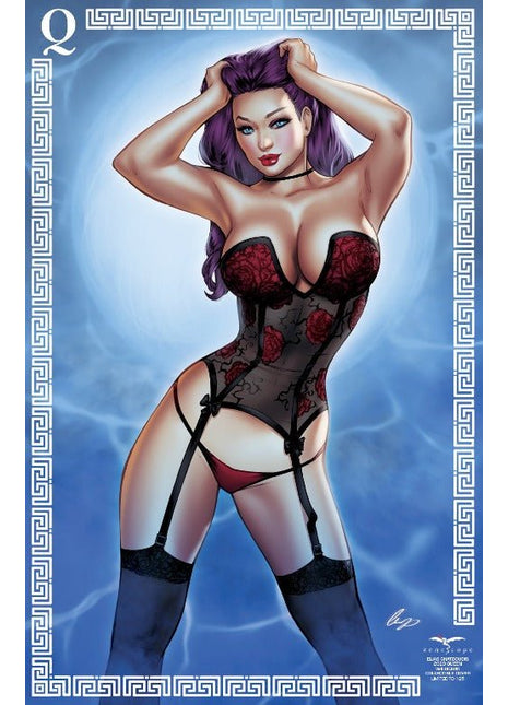 Elias Chatzoudis - 2023 Queen Wildcard Collectible Cover - LE 125 - CVSQOH02N Pick L5 - Zenescope Entertainment Inc