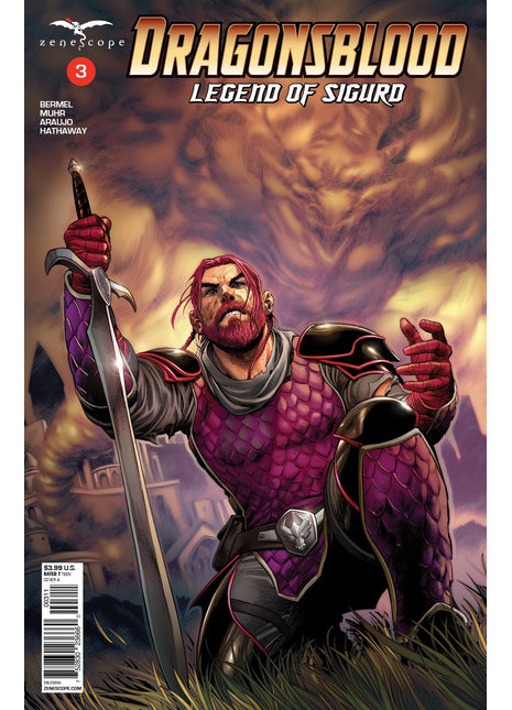 Dragonsblood #3 - DBLOS03A Pick E1A - Zenescope Entertainment Inc