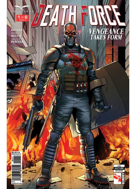 Death Force #1 - DF01A Pick D3F - Zenescope Entertainment Inc