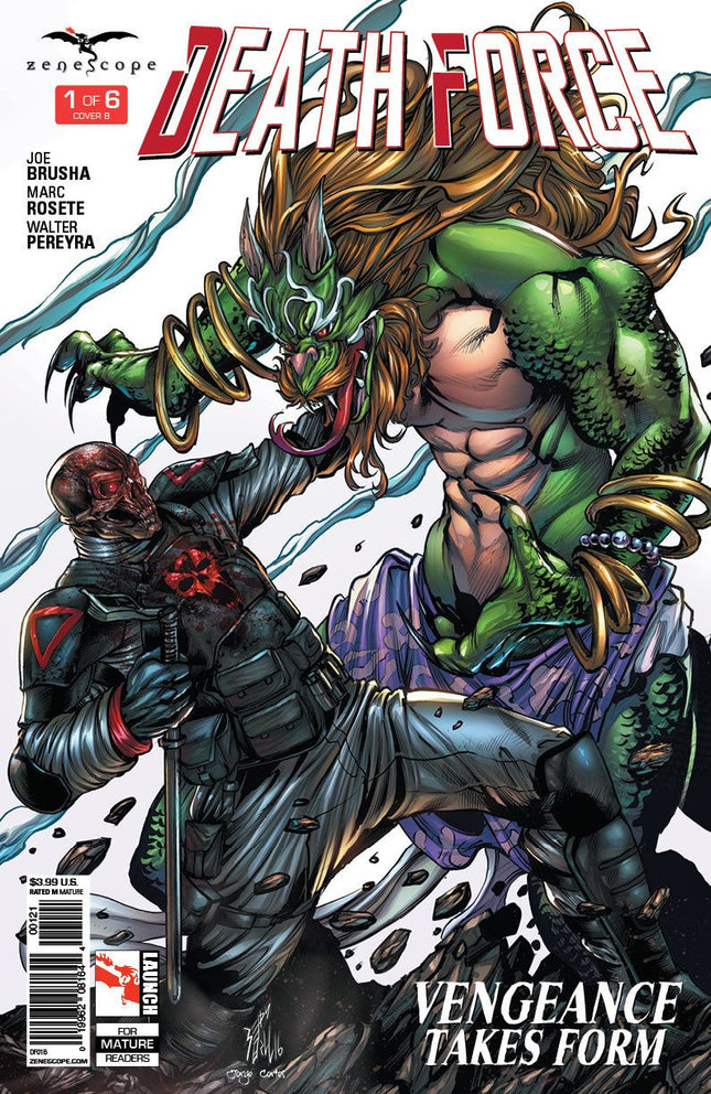 Death Force #1 - DF01B Pick D3F - Zenescope Entertainment Inc