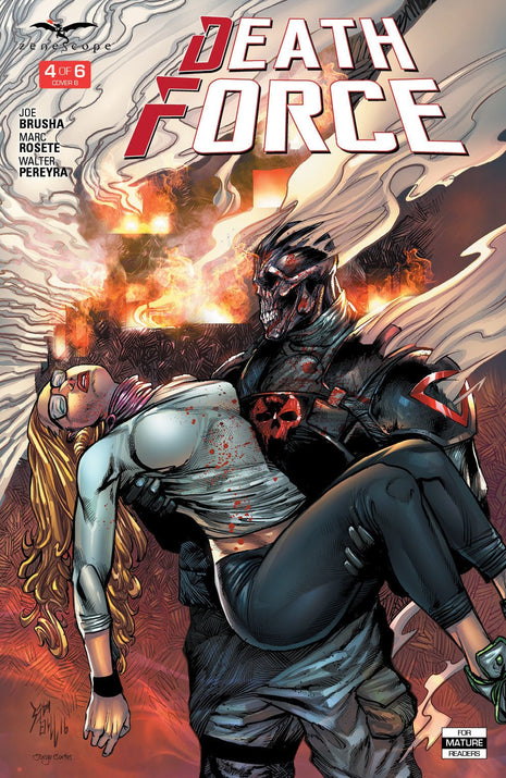 Death Force #4 - DF04B Pick D3I - Zenescope Entertainment Inc