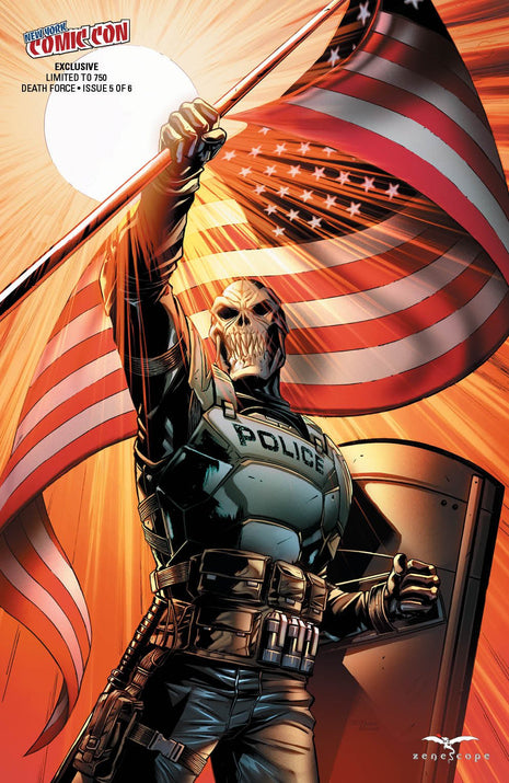 Death Force #5 - Cover I - LE 750 - DF05I Pick Z1 Loc2 loading dock - Zenescope Entertainment Inc