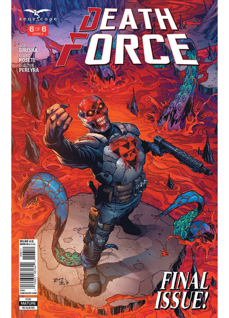 Death Force #6 - DF06A Pick D3J - Zenescope Entertainment Inc