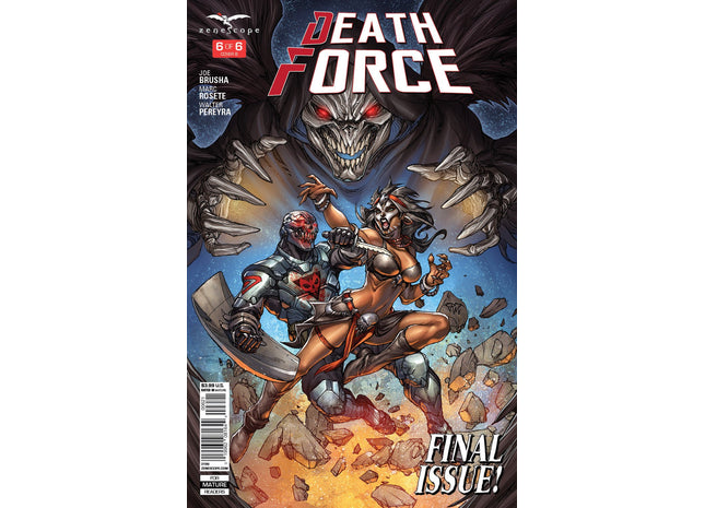 Death Force #6 - DF06B Pick D3J - Zenescope Entertainment Inc