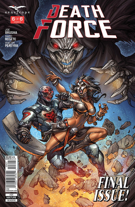 Death Force #6 - DF06B Pick D3J - Zenescope Entertainment Inc