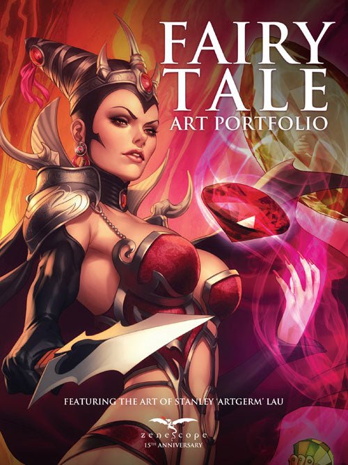 Grimm Fairy Tales - 15th Anniversary Art Portfolio Cover A - Artgerm - GFT15AAPA - Zenescope Entertainment Inc