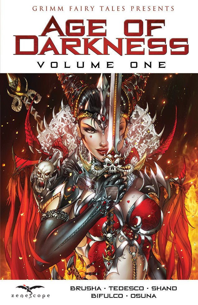 Grimm Fairy Tales Presents: Age of Darkness Volume 1 Graphic Novel - GFTAODTPB01 PICK G2H/Skid 3 - Zenescope Entertainment Inc