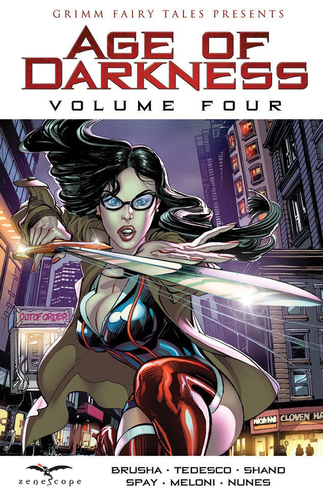 Grimm Fairy Tales Presents: Age of Darkness Volume 4 Graphic Novel - GFTAODTPB04 G2H/Skid 3 - Zenescope Entertainment Inc