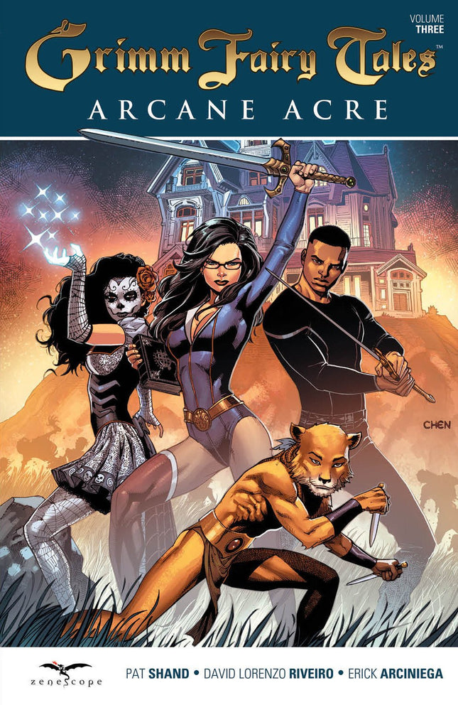 Grimm Fairy Tales Arcane Acre Volume 3 Graphic Novel - GFTARCANETPB03 - Zenescope Entertainment Inc
