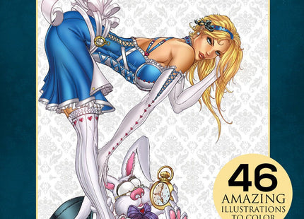 Grimm Fairy Tales Adult Coloring Book - GFTCOLORING Vol.1 PICK H1L / 450 - Zenescope Entertainment Inc