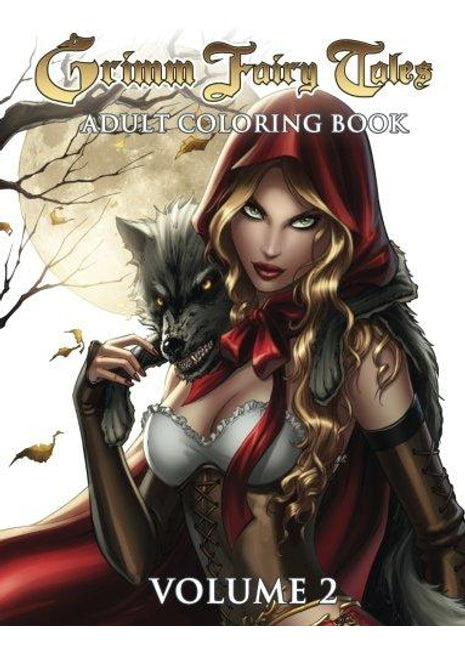 Grimm Fairy Tales Vol. 2 Adult Coloring Book - GFTCOLORINGVOL2 PICK H1K / 450 - Zenescope Entertainment Inc