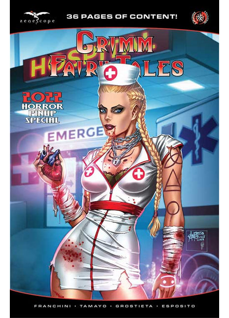 Grimm Fairy Tales 2022 Horror Pinup Special - GFTHOR2022A Pick F3A - Zenescope Entertainment Inc