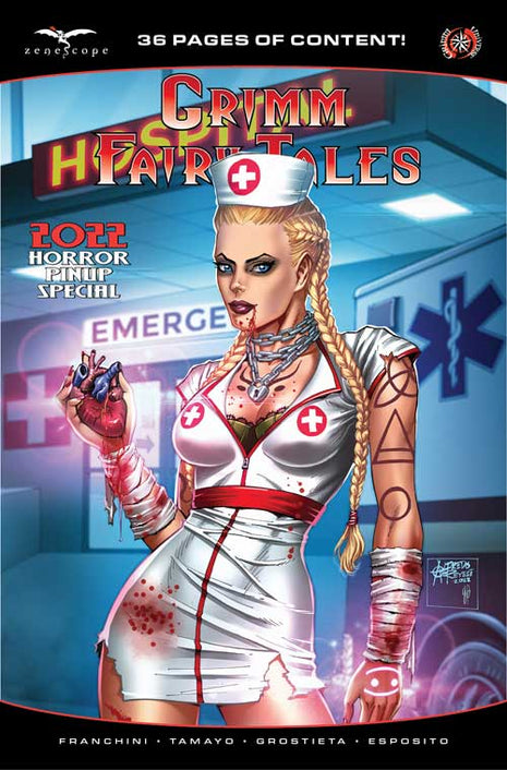Grimm Fairy Tales 2022 Horror Pinup Special - GFTHOR2022A Pick F3A - Zenescope Entertainment Inc