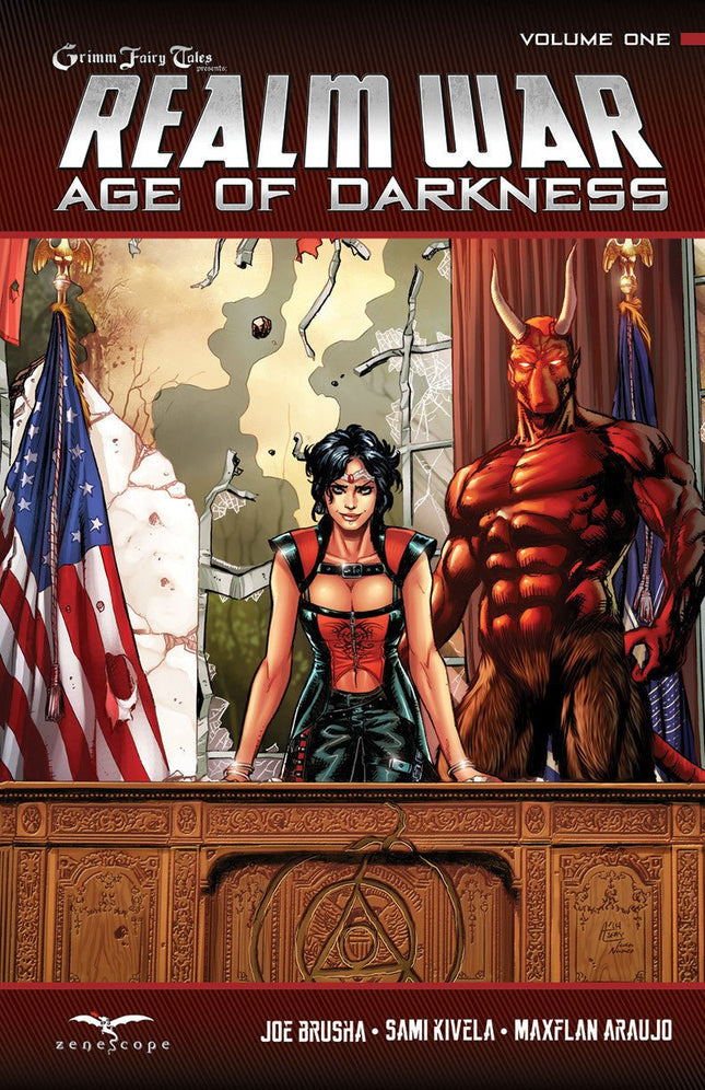Realm War Volume 1 Graphic Novel - GFTREALMTPB01 G3H - Zenescope Entertainment Inc