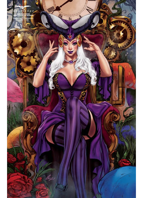 Elias Chatzoudis - 2022 Steampunk Wonderland Collectible Cover #3 of 5 - LE 299 - GFTV255H Pick AR4 - Zenescope Entertainment Inc