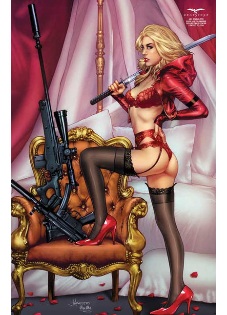 Jay Anacleto - 2022 July Lingerie Collectible Cover - LE 299 - GFTV259K Pick AN1 - Zenescope Entertainment Inc