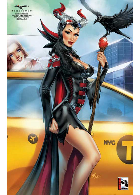 Elias Chatzoudis - 2022 New York Comic Con Cosplay Collectible Cover - #1 of 2 - LE 350 - GFTV263N Pick AN4 - Zenescope Entertainment Inc