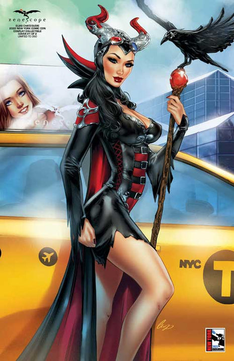 Elias Chatzoudis - 2022 New York Comic Con Cosplay Collectible Cover - #1 of 2 - LE 350 - GFTV263N Pick AN4 - Zenescope Entertainment Inc