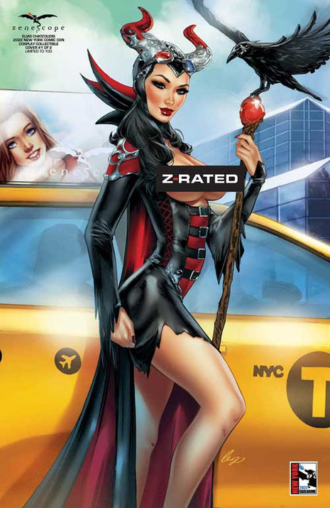 Elias Chatzoudis - 2022 New York Comic Con Cosplay Collectible Cover - #1 of 2 - LE 100 - GFTV263O Pick AN4 - Zenescope Entertainment Inc