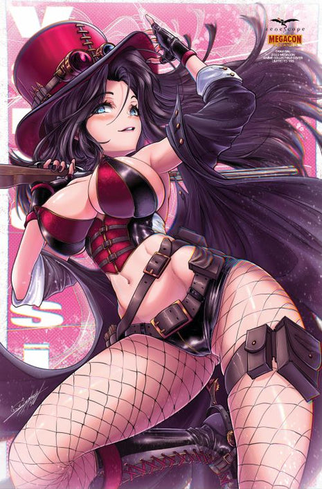 Drax Gal - 2023 MegaCon - Anime Collectible Cover - LE 199 - GFTV269L Pick AB2 - Zenescope Entertainment Inc