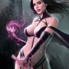 Pierluigi Abbondanza - 2023 Q1 VIP Gold Collectible Cover - LE 100 - GFTV269P Pick M4 - Zenescope Entertainment Inc