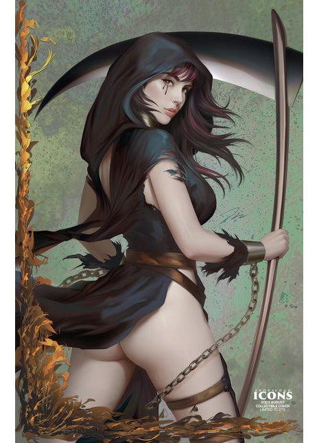 Meguro - 2023 August Icons Collectible Cover - LE 275 - GFTV272G - Zenescope Entertainment Inc