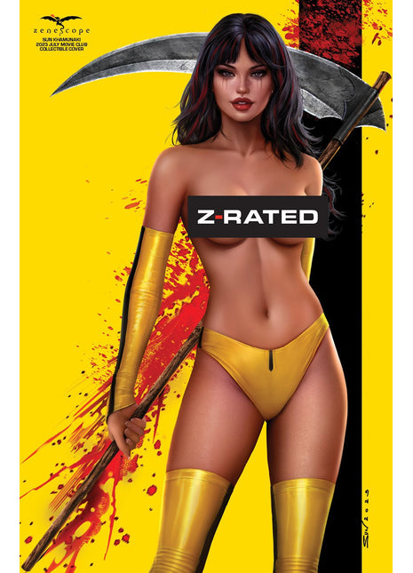 Sun Khamunaki - 2023 July Movie Club Collectible Cover - LE 100 - GFTV273J Pick B5 - Zenescope Entertainment Inc