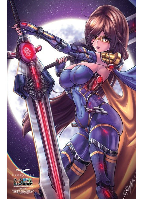 Drax Gal - 2023 Motor City Comic Con - Anime Collectible Cover - LE 199 - GRETELSODV Pick R4 - Zenescope Entertainment Inc